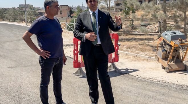 ÇAMLITEPE’DE YOLLAR YENİLENDİ