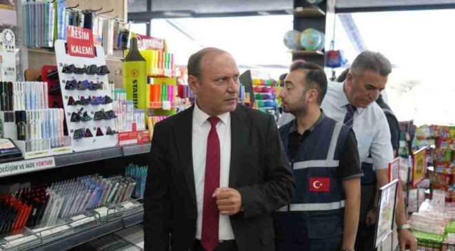 Gaziantep’te Okul Alışverişine Sıkı Takip: Kırtasiyelerde Fahiş Fiyata Geçit Yok!