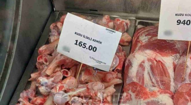 Gaziantep’te “Bedava” Dönemi Bitti! İlikli Kemiğin Kilosu 165 TL Oldu