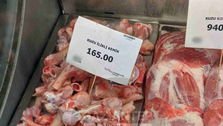 Gaziantep’te “Bedava” Dönemi Bitti! İlikli Kemiğin Kilosu 165 TL Oldu