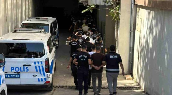 Gaziantep’te Dev Operasyon! 18 Şüpheli Tutuklandı