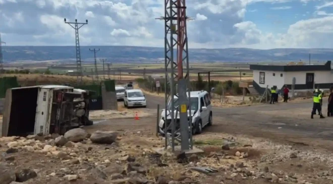 Gaziantep’te Yine Trafik Kazası! 2’si Ağır 5 Yaralı