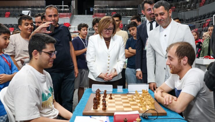 GAZİANTEP’TE, 1’İNCİ GAZİ OPEN ULUSLARARASI AÇIK SATRANÇ TURNUVASI’NIN AÇILIŞI YAPILDI!