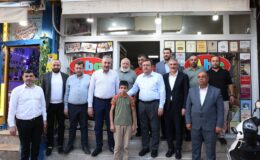 AK PARTİ GAZİANTEP’TE YOĞUN SAHA MESAİSİ 