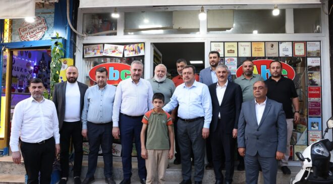 AK PARTİ GAZİANTEP’TE YOĞUN SAHA MESAİSİ 