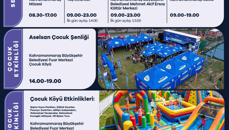 Kültür Yolu Festivali Kahramanmaraş da Başlıyor!