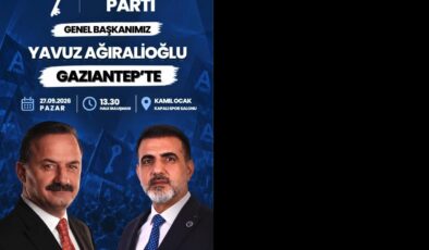  ANAHTAR PARTİ GAZİANTEP’TE HALK BULUŞMASI