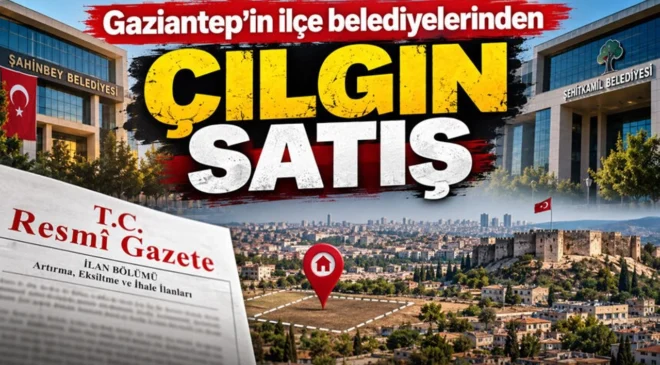 Gaziantep’in ilçe belediyelerinden çılgın satış