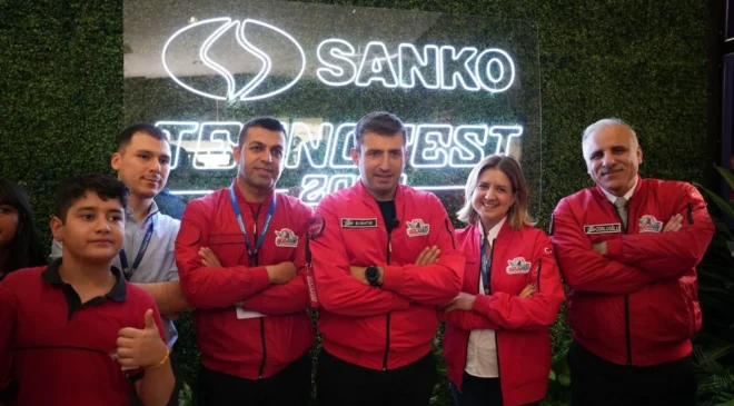 Teknofest’te sevindiren ziyaret