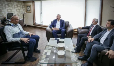 Melih Meriç’e geçmiş olsuna gittiler