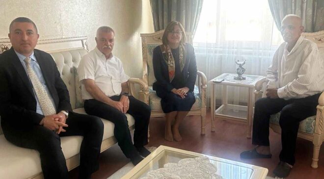 Fatma Şahin’den Usta Gazeteci Kenan Yücel’e Ziyaret