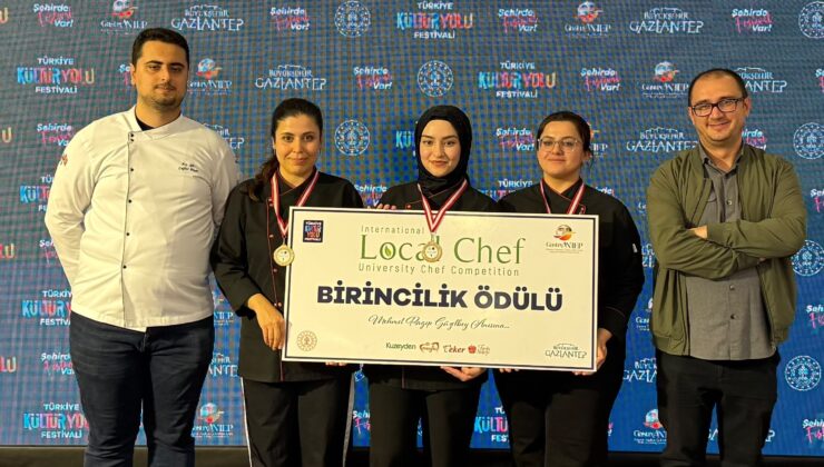 GİBTÜ’lü Genç Şefler GastroAntep 2026’da Birincilik Kürsüsüne Çıktı