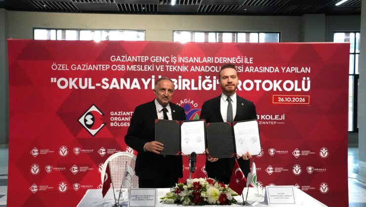 GAOSB ve GAGİAD’tan “Okul-Sanayi İşbirliği” Protokolü