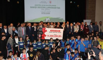 BÜYÜKŞEHİR’DEN AMATÖR SPORA BU YIL DA 14 MİLYON TL’LİK DEV DESTEK!