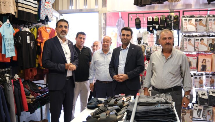 ANAHTAR PARTİ İL BAŞKANI MURAT ÜZÜMCÜ’ ESNAF ZİYARETLERİNE DEVAM EDİYOR 