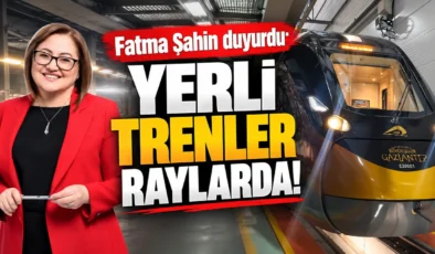 Gaziantep’in ulaşımına yerli tren desteği