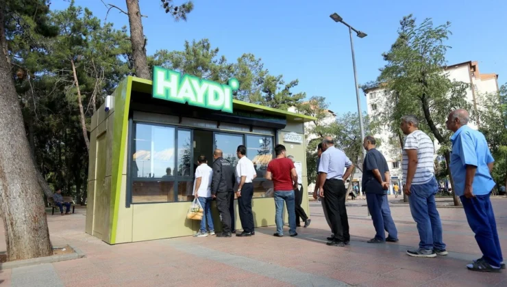 HAYDİ Ekmekte simit mesaisi