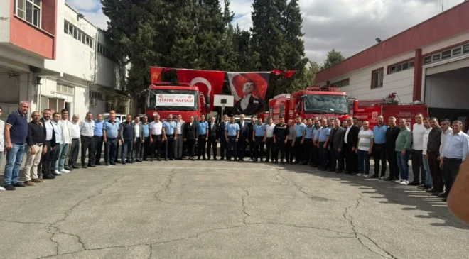 İtfaiye haftasına coşkusu kutlama