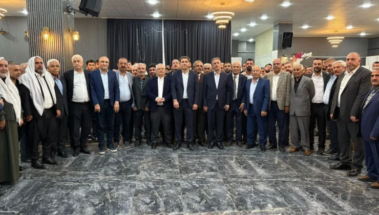 Vekiller barış yemeğine katıldı
